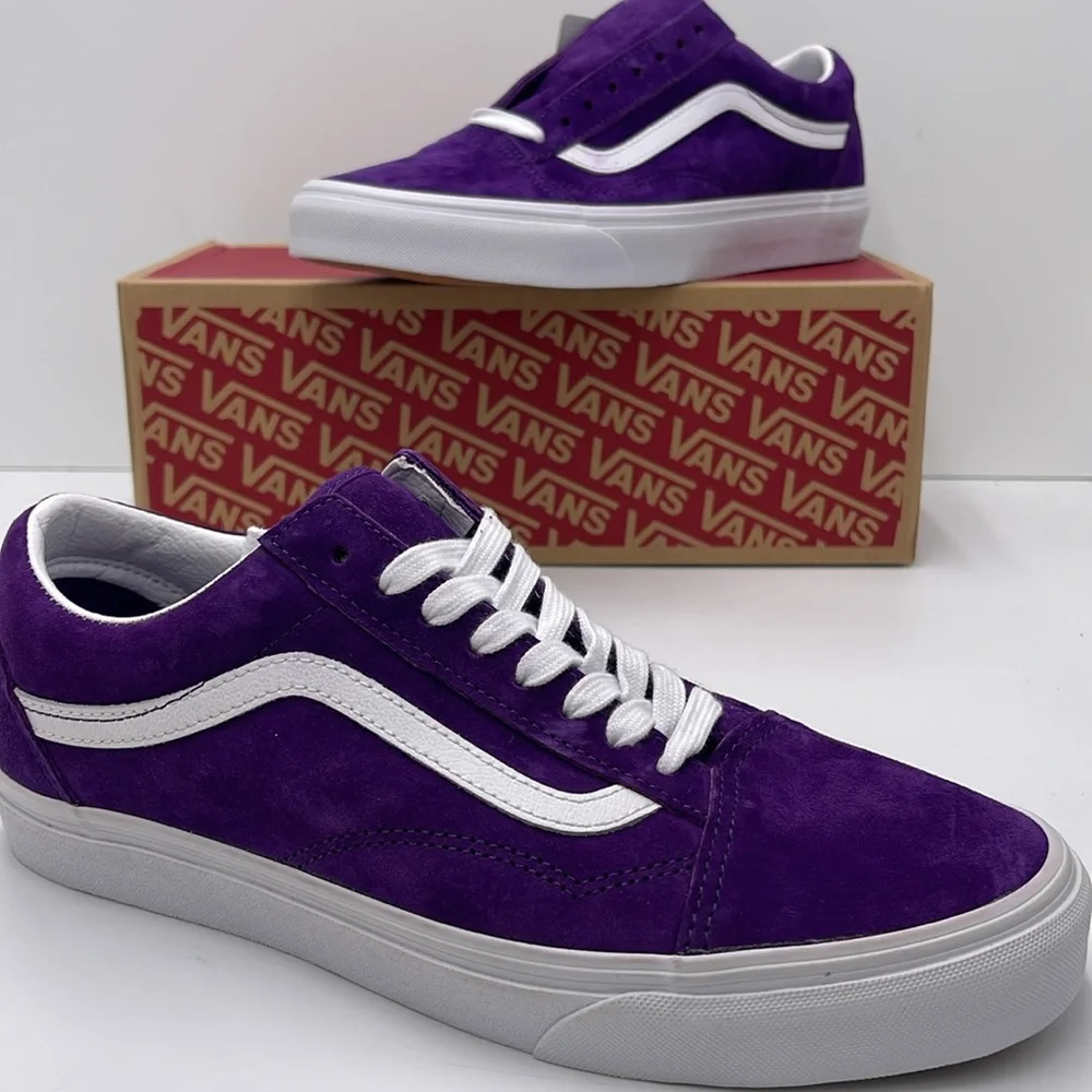 Vans Men's Purple Suede Sneakers Old Skool
Pig Suede Acai
VN0A4BW2BKE - Picture 15 of 16